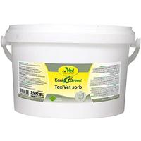 cdVet EquiGreen ToxiVet sorb voedingssupplement voor paarden 2500 g (2,5 kg) - 100% natuurlijke darmgezondheid met prebiotische gist, 2500 g, 343 - thumbnail