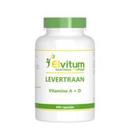 Elvitum Levertraan A D3 400 Capsules - thumbnail