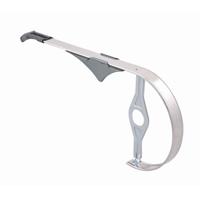 Hebie kettingscherm 38tds 180mm 0394 alu zilver - thumbnail