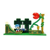 Sonic Speedway Zone Speelset Inclusief 6,5 Cm Figuur - thumbnail