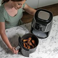 Ninja SharkNinja AF160EUR Max Airfryer 5.2 l 1750 W Grijs, Zwart - thumbnail