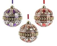 Kerstbal glas d10 cm a3 Decoris - Decoris - thumbnail