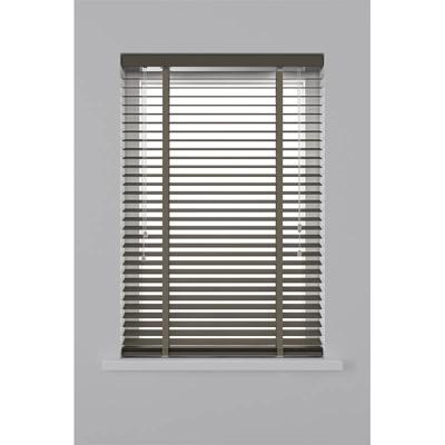 Decosol Jaloezieën 50 mm 100x130 cm hout taupe