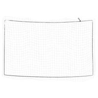 VidaXL Aanhangwagennet elastisch touw 2,5x1,5 m polypropeen wit - thumbnail