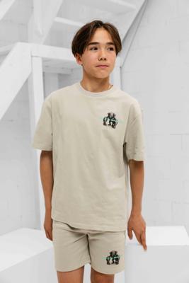 Black Bananas 3D Convoy Zomerset Kids Lichtgrijs - Maat 128 - Kleur: Lichtgrijs | Soccerfanshop