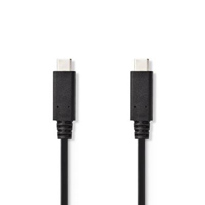 Nedis USB-Kabel | USB 3.2 Gen 2 | USB-C Male naar USB-C Male | 10 Gbps | 1 m | 30 stuks - CCGT64750BK10 CCGT64750BK10