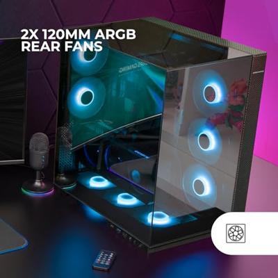 ATX Semi-toren BehuizingMars Gaming MC3GFPRO