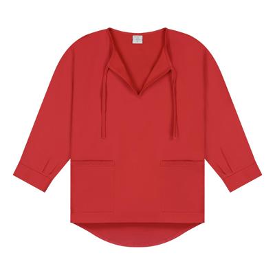 Boerenkiel volwassenen rood