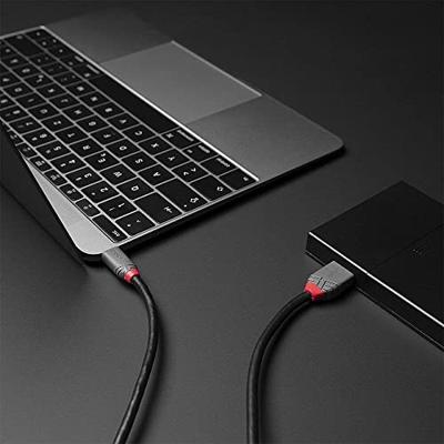 Lindy 2m USB 3.2 Type C to Micro-B Cable, Anthra Line