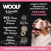WOOLF Ultimate soft Salmon - halfvochtig hondenvoer - 1kg - thumbnail