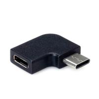 VALUE Adapter, USB 3.2 Gen 2, Type C - C, M/F, 90° Haaks, zwart - thumbnail