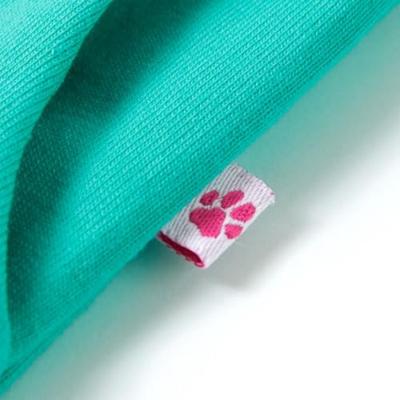 Kinderbroek met wijde pijpen 128 mintkleurig Kinderbroek met wijde pijpen 128 mintkleurig