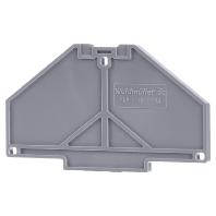 Weidmüller 1211450000 Afsluitplaat Grijs 10 stuk(s)