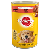 Pedigree 5900951015854 natvoer voor hond Rundvlees Adult 1,2 kg - thumbnail