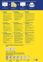 Avery-Zweckform Veiligheidsetiketten L6113-20 (N/A ),Wit, 960 stuk(s), Permanent hechtend - thumbnail