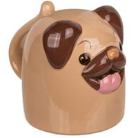 Ondersteboven dierenmok - Mopshond - thumbnail