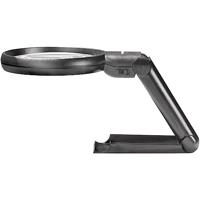 TOOLCRAFT 821010 821010 Staande loep Vergrotingsfactor: 2 x, 4 x Lensgrootte: (Ø) 88 mm - thumbnail