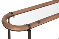 Wandtafel Home ESPRIT Kristal Spar 131 x 36 x 81 cm - thumbnail