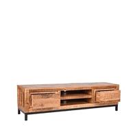 LABEL51 Tv-meubel Ghent - Rough - Mangohout - 160 cm - thumbnail