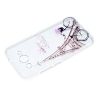 Voor Huawei Y3 (2017) toren en fiets patroon ultradunne TPU zacht beschermhoes - thumbnail