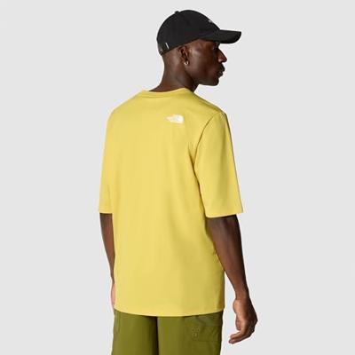 The North Face Shadow S/S T-Shirt Heren Yellow Silt XL The North Face Shadow S/S T-Shirt Heren Yellow Silt XL