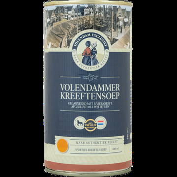 Volendam Exclusief Kreeftensoep 480ml bij Jumbo Volendam Exclusief Kreeftensoep 480ml bij Jumbo