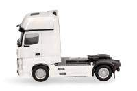 Herpa 317948 H0 Vrachtwagen Mercedes Benz Actros L Gigaspace Solotrekmachine 2-assige, wit - thumbnail