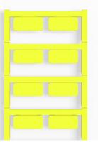 Weidmüller 1131860000 SM 27/12.5 MC NE GE Apparaatmarkering Montagemethode: Plakken Markeringsvlak: 12.50 x 27 mm Geel Aantal markeringen: 80 80 stuk(s) - thumbnail