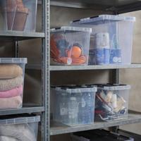 Sunware Onyx opbergbox 40L transparant - thumbnail