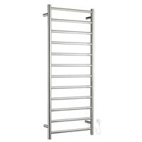 Elektrische Handdoekradiator Smedbo Dry High 121,2x50 cm 120W RVS Glans - thumbnail