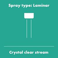 Bidetmengkraan Hansgrohe Vivenis met Trekwaste Mat Wit - thumbnail