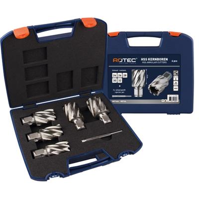 Rotec HSS Kernborenset SILVER-LINE &apos;536W&apos;, WLD 19, 6-dlg, ø24-32 - 5369006 - 536.9006