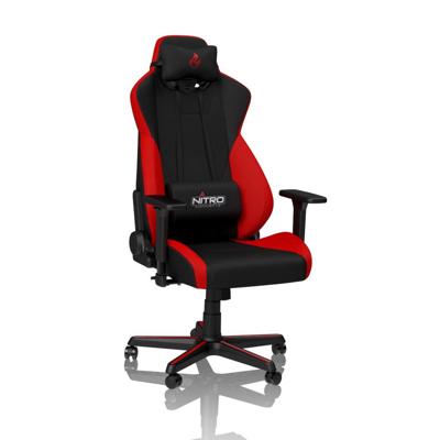 Nitro Concepts S300 Inferno Red Gaming stoel Zwart, Rood Nitro Concepts S300 Inferno Red Gaming stoel Zwart, Rood