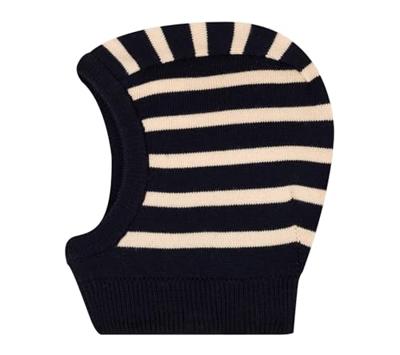 Gestreepte bivakmuts voor baby marineblauw, gestreept Gestreepte bivakmuts voor baby marineblauw, gestreept