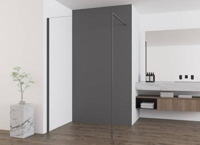 Saqu Devine Stabilisatie Set tbv zijwand Geborsteld Grijs