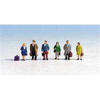 NOCH 45220 TT Reizigers figuren Geverfd, Staand - thumbnail