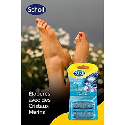 Scholl Velvet Smooth Express Pedi Rollers Regular