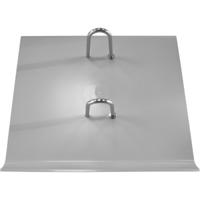 Aurora agenda- of memoblokhouder, PVC, grijs - thumbnail