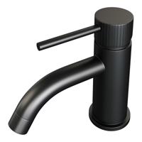 Brauer Stripe opbouw fonteinkraan mat zwart - thumbnail