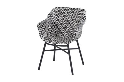 Delphine dining chair stoel black frame 67 cm Hartman - Sophie