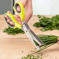 5-in-1 Multiknipper Keukenschaar Fivessor InnovaGoods - thumbnail