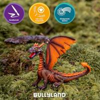 Bullyland Draak zittend oranje (75595) - thumbnail