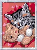Ravensburger creart serie D peaceful kitten - thumbnail