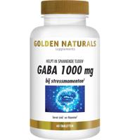 Golden Naturals Gaba 1000mg 60 Tabletten - thumbnail