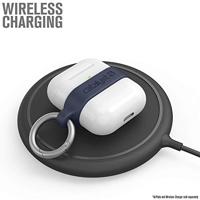 Catalyst Minimalist Case voor AirPods 1 en 2 - Hoogglanzende oppervlakteafwerking met extra grip, ultralichtgewicht, slank ontwerp, compatibel met draadloos opladen - Marineblauw - thumbnail
