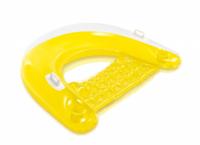 Intex Sit 'N Float opblaasbare zwemband geel (152 cm) - thumbnail