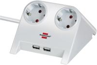 Brennenstuhl Desktop-Power USB-charger stekkerdoos - thumbnail