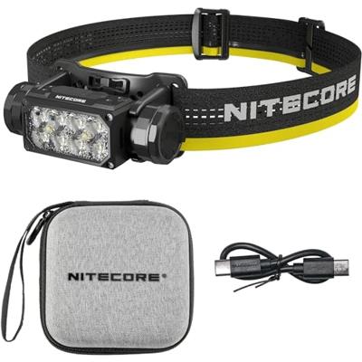 NiteCore HC65 UHE Hoofdlamp werkt op een accu LED 2000 lm 82 h 152 g