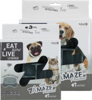 Eat Slow Live Longer Amaze Pinwheel Grey S - thumbnail
