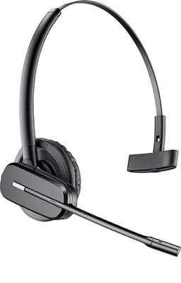 Plantronics - CS540 DECT-headset - draadloze headset met één oor (mono), 3 verschillende draagstijlen - aansluiting op een bureautelefoon - microfoon met ruisonderdrukking en bereik tot 120 m